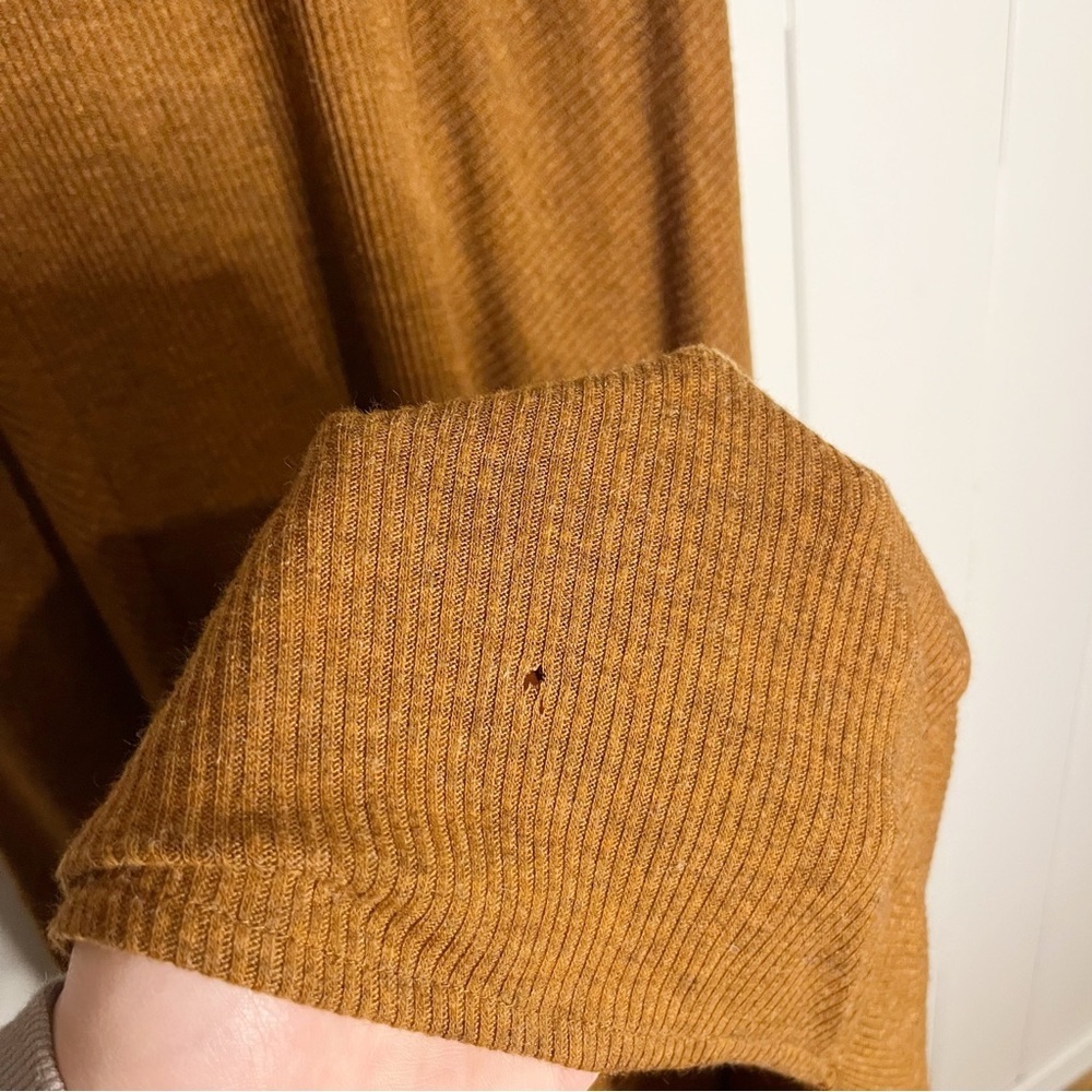 Animale Rust Ribbed Maxi Dress. Size XL. - Picture 8 of 10